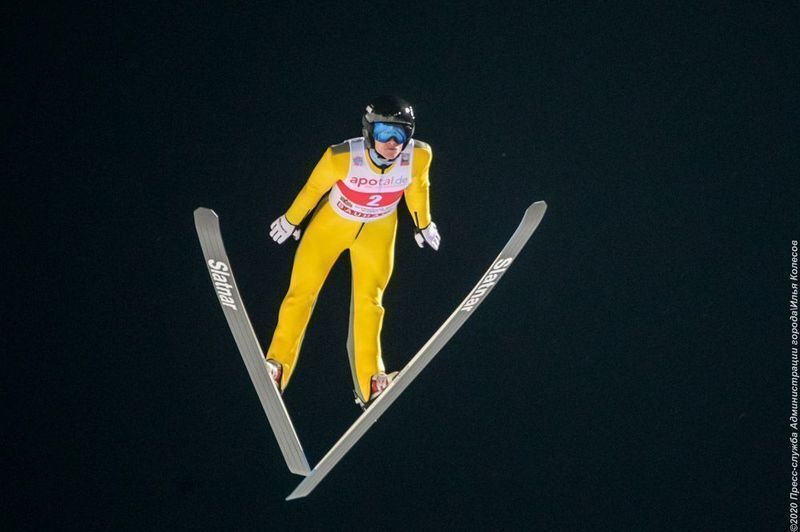 Россиянка Стефания Надымова взяла серебро Континентального кубка по лыжному двоеборью в Нижнем Тагиле