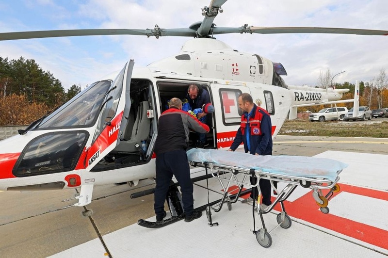 В Свердловской области в 2022 году врачи воздушной скорой помощи эвакуировали около 650 пациентов  
