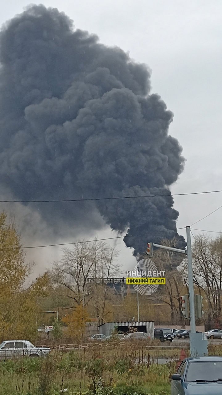 В Нижнем Тагиле на территории НТМК произошёл пожар | 06.10.2023 | Нижний  Тагил - БезФормата