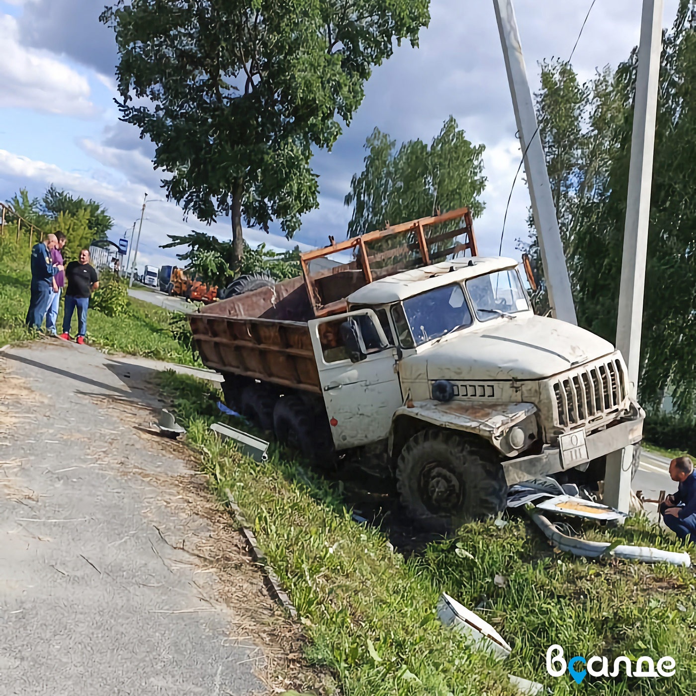 В Нижней Салде грузовик «Урал» насмерть сбил пенсионерку