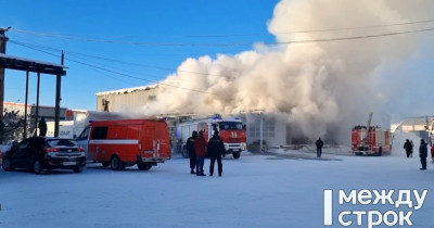 Нижнем Тагиле произошёл крупный пожар (ВИДЕО)