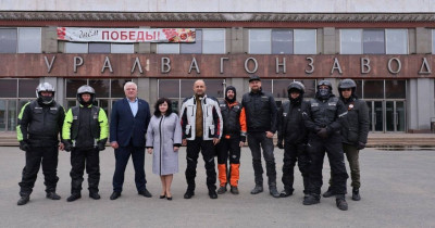 Полпред президента в УрФО Артём Жога побывал в Нижнем Тагиле в ходе мотопробега по городам трудовой доблести