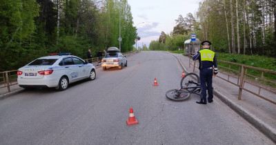 В Нижнем Тагиле на Вагонке сбили подростка-велосипедиста