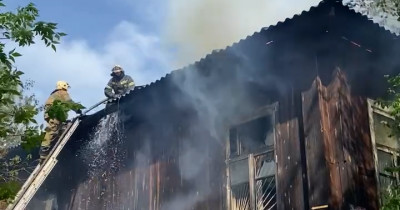 На улице Уральской в Нижнем Тагиле горела ещё одна заброшка (ВИДЕО)