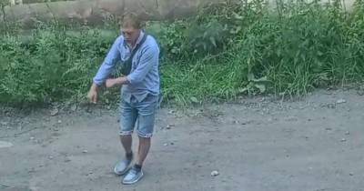Жителей Тагилстроя возмутило неадекватное поведение мужчины