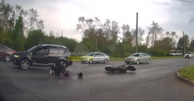 В Нижнем Тагиле мотоциклист пострадал в ДТП на Восточном шоссе