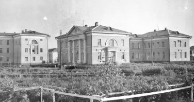 История больничного городка на Тагилстрое