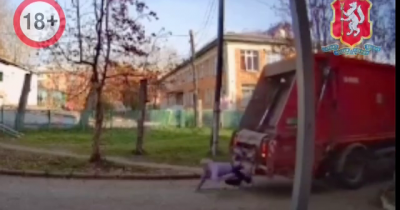 В Краснотурьинске мусоровоз насмерть переехал старушку (ВИДЕО)