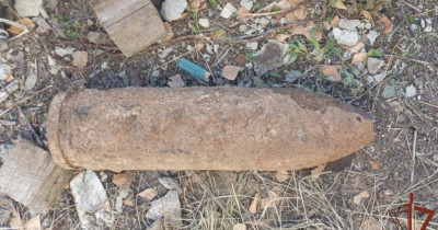 В Нижнем Тагиле нашли немецкий осколочно-фугасный снаряд времён Великой Отечественной войны