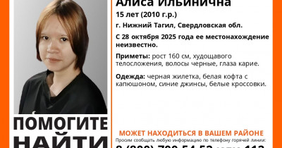 В Нижнем Тагиле разыскивают 15-летнюю Алису Зудову