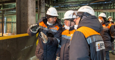 Первый замгубернатора Свердловской области Алексей Шмыков посетил ЕВРАЗ НТМК 