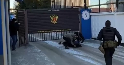 Свердловское ГУФСИН показало кадры задержания вербовщика в террористические организации