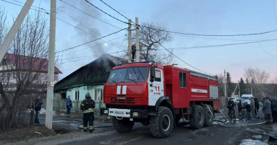 В Нижнем Тагиле сгорел частный дом на Вагонке