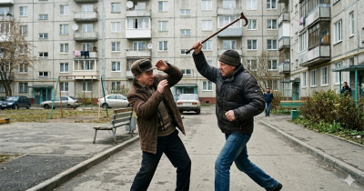 В Нижнем Тагиле мужчина получил штраф за побои соседа тростью