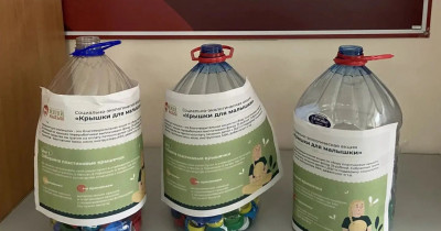 Осуждённые исправцентра ГУФСИН ИК-12 продолжают помогать детям через экологическую акцию «Крышки для малышки» от БФ «Живи, малыш»