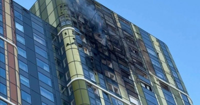 БПЛА ударил в жилой дом в Екатеринбурге