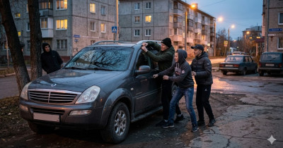 В Нижнем Тагиле вандалы повредили несколько автомобилей на Гальянке (ВИДЕО)