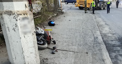В Нижнем Тагиле на Тагилстрое произошло ДТП с участием мотоцикла