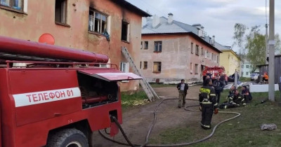 В посёлке под Нижним Тагилом в пожаре пострадали два человека