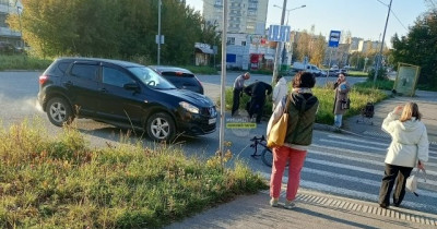 В Нижнем Тагиле кроссовер сбил велосипедиста