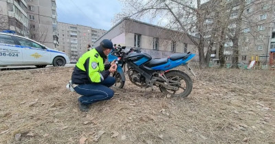 На Вагонке у 15-летнего подростка инспекторы ДПС забрали питбайк