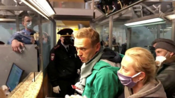 «ОВД-Инфо» сообщило о задержании в связи с возвращением Навального 69 человек