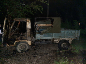 В Нижнем Тагиле ночью сожгли автомобиль