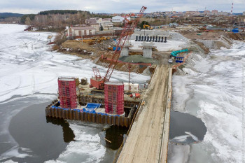 Мэрия Нижнего Тагила хочет наказать генподрядчика строительства моста через Тагильский пруд на 300 тысяч рублей