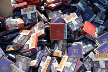 В Нижнем Тагиле оперативники уничтожили больше 140 тысяч контрафактных сигарет