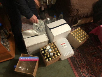 ​​​​​​​В Свердловской области изъяли 12,5 тонны контрафактного алкоголя