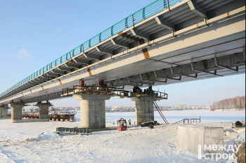 Мост через Тагильский пруд готов на 80% (ВИДЕО)