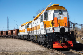 Железнодорожный парк ЕВРАЗ НТМК пополнился четырьмя современными экологичными локомотивами
