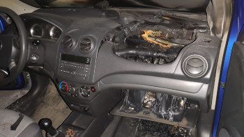 В Нижнем Тагиле сгорел автомобиль общественника Никиты Чапурина