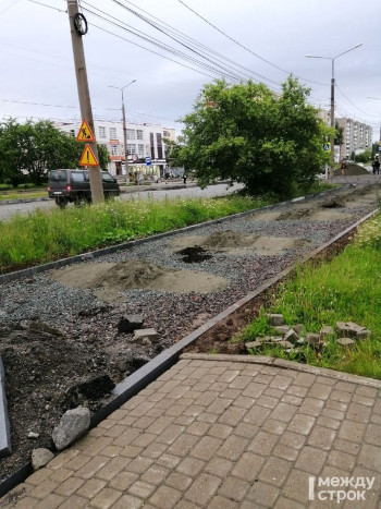 Жители Вагонки пожаловались на затянувшийся ремонт Ленинградского проспекта