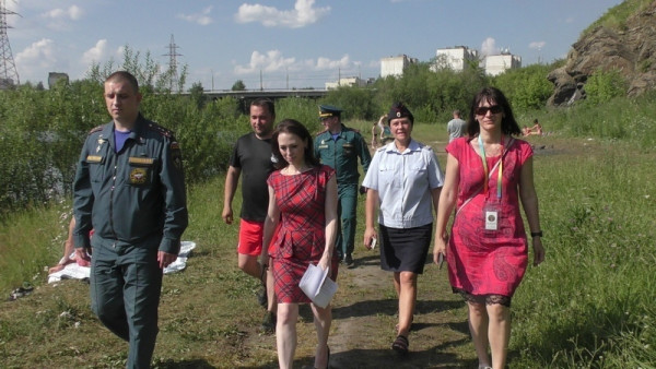 В Нижнем Тагиле полиция и общественники провели рейд по городским пляжам