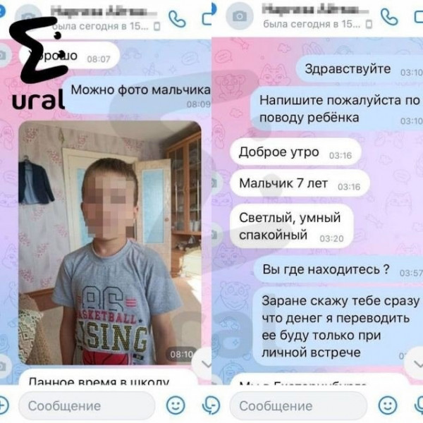 В Екатеринбурге многодетная мать пыталась продать нелюбимого сына через соцсети 