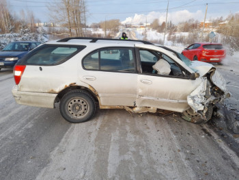 В Нижнем Тагиле на Свердловском шоссе произошло второе серьёзное ДТП за сутки