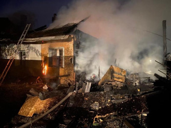 В Нижнем Тагиле на Вагонке пожар уничтожил четыре частных дома