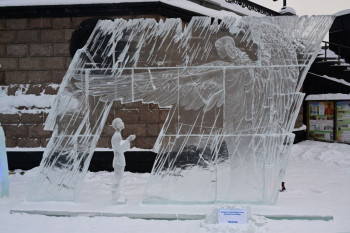 В Екатеринбурге тагильский мастер стал призёром на международном фестивале ледовых скульптур «Вифлеемская звезда»