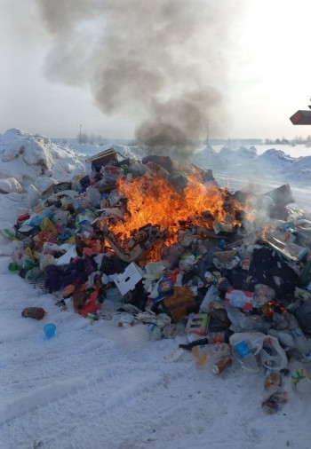 В «Рифее» жалуются на поджоги мусорных контейнеров