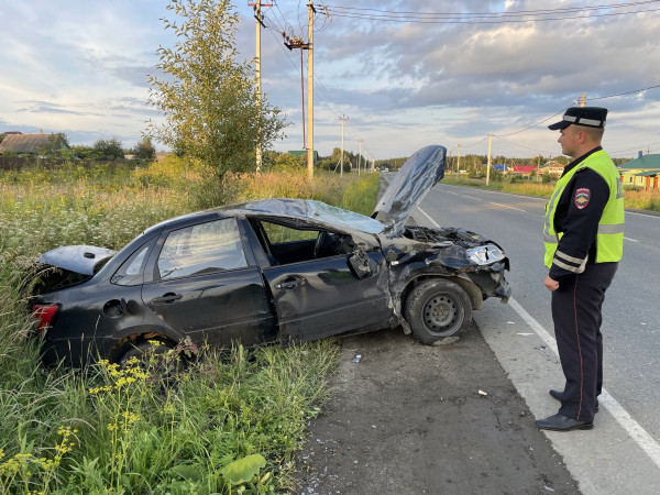 Пьяный водитель устроил ДТП на трассе под Нижним Тагилом