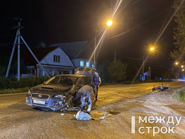 Мотоциклист серьёзно пострадал в ДТП на улице Краснознамённой в Нижнем Тагиле