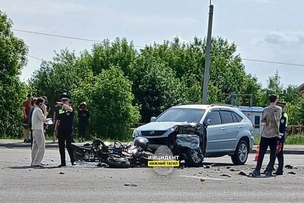 В Нижнем Тагиле в ДТП погиб мотоциклист