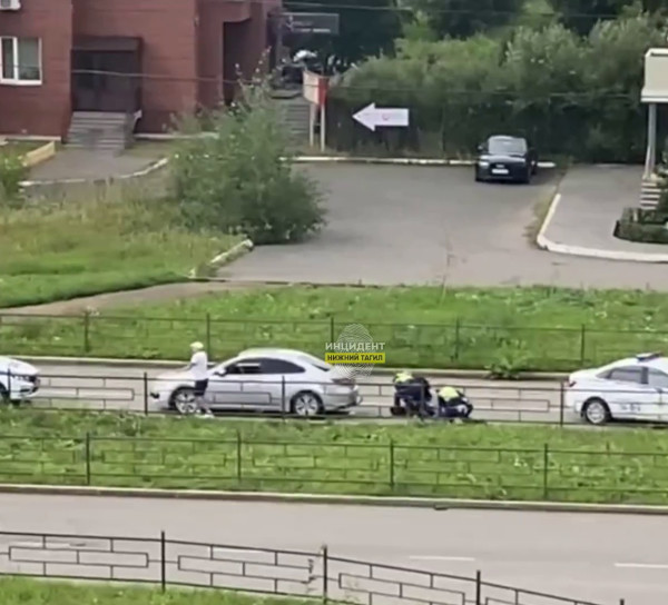 В Нижнем Тагиле сотрудникам ГАИ пришлось применить силу для задержания пьяного водителя