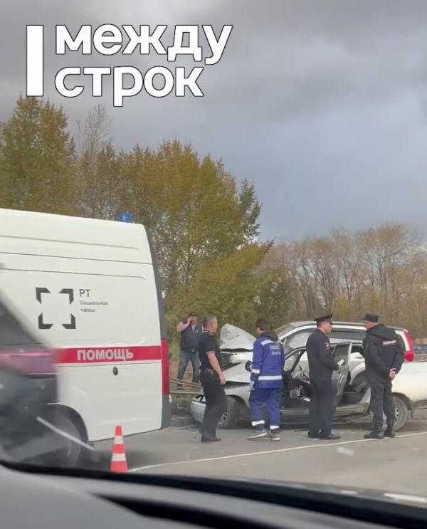 В Нижнем Тагиле на Восточном шоссе произошло серьёзное ДТП (ВИДЕО)