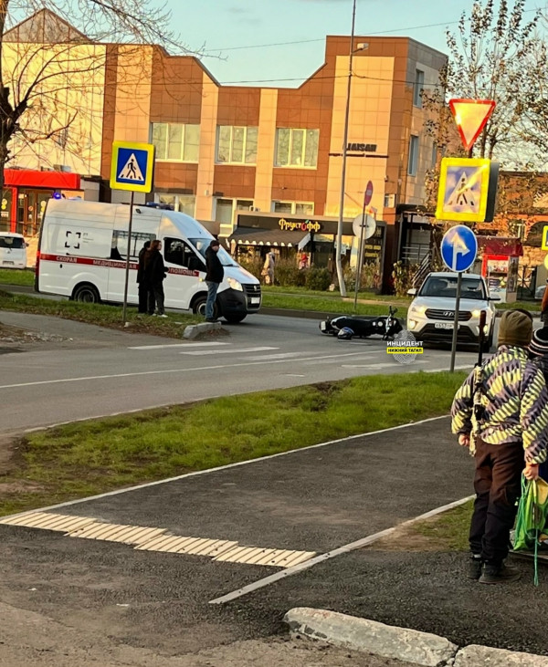 В Нижнем Тагиле на Вагонке сбили байкера