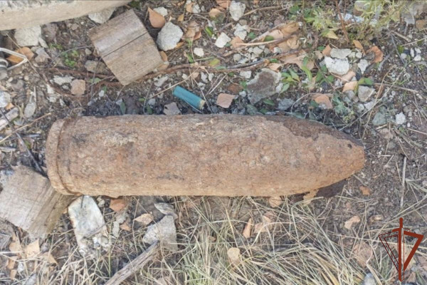 В Нижнем Тагиле нашли немецкий осколочно-фугасный снаряд времён Великой Отечественной войны