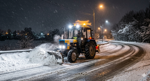 В Нижнем Тагиле инспекторы ДПС поймали пьяного водителя снегоуборочной машины