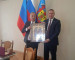 «Сам Бог велел объединиться». Глава администрации Луганска подарил мэру Нижнего Тагила икону