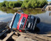 В Свердловской области грузовик упал в реку из-за рухнувшего моста